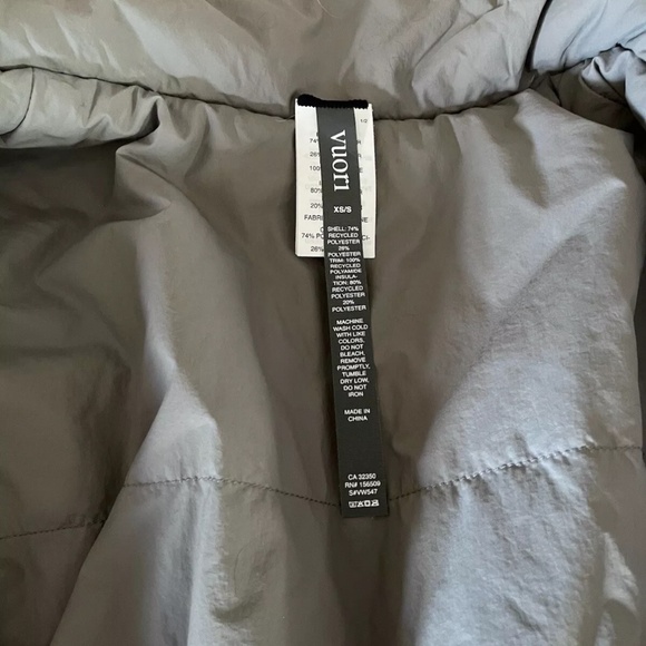 Vuori cozy Sherpa blazer reversible size xs/s - Picture 4 of 5